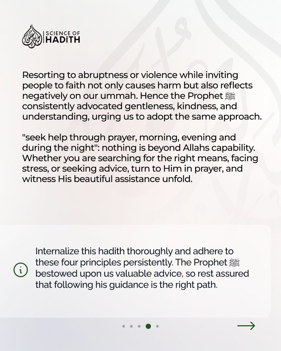 Scienceofhadith tweet picture