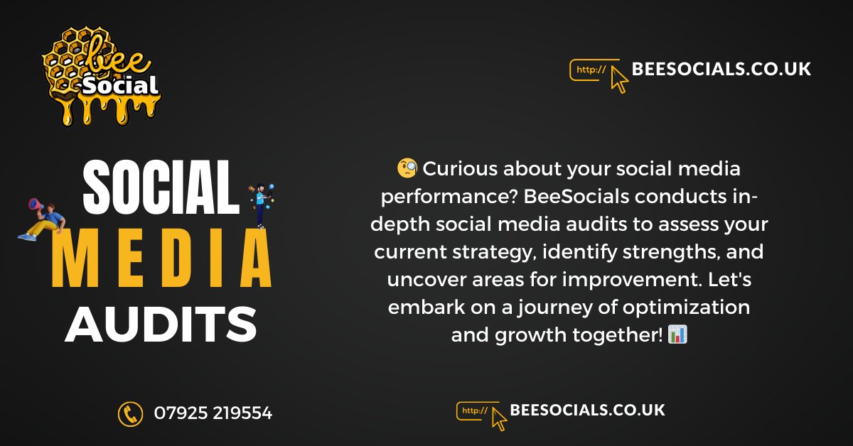 socialsbee's tweet image. 🧐 Interested in evaluating your social media performance? BeeSocials conducts comprehensive social media audits to evaluate your existing strategy, pinpoint strengths, and reveal opportunities for enhancement. 📊 #SocialMediaAudit #StrategyEvaluation #OptimizationJourney