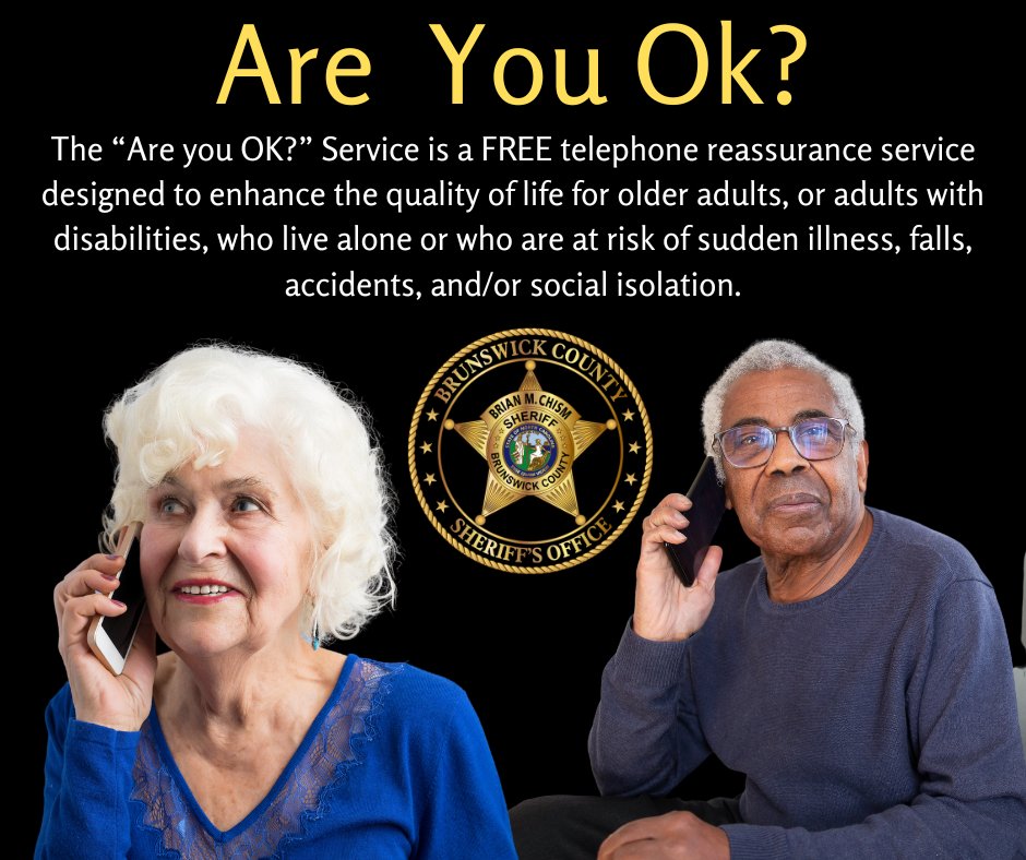 BCSO 'Are You Ok?' Program ocv.im/xqCsAnl
