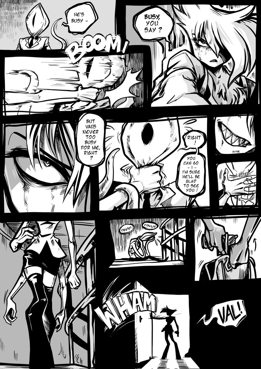quiem_rhole's tweet photo. Since this comic didn't grow old with Hazbin S1, I felt like sharing it again. Still love it haha

❤️THROUGH THE HEART 1/3❤️

Next pages below 

#HazbinHotel #HazbinHotelFanart #HazbinHotelAngelDust #HazbinHotelValentino #HazbinHotelVox #HazbinHotelVees https://t.co/JT8quUVYwC