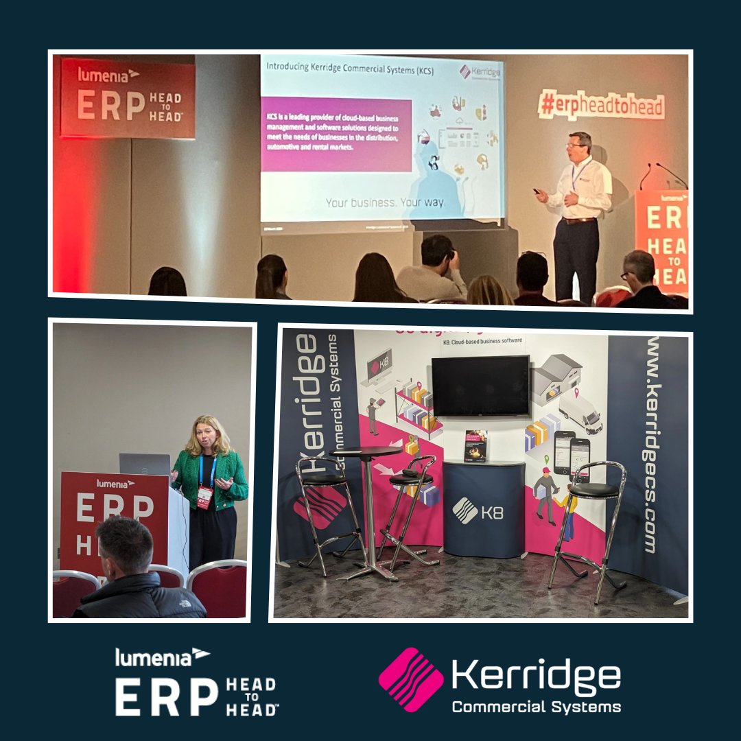 KerridgeCS's tweet photo. As #Day2 of the @lumeniaconsult ERP event draws to a close, we're grateful for the conversations and connections made around #ERP solutions.
We want to extend a big thank you to everyone who has stopped to chat with us and learn more about #KerridgeCS 🤝 https://t.co/Ho7NP8Kqra