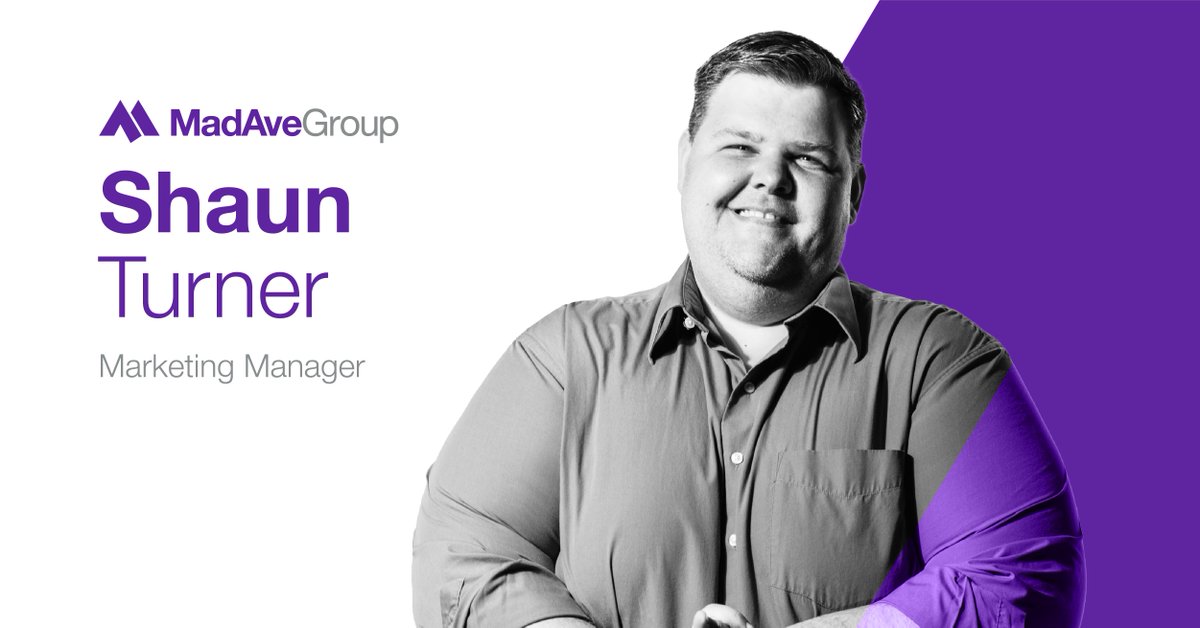 Shaun Turner has been with MadAveGroup for eight years. He's worked as a copywriter, a Marketing Manager and as the leader of our promotional products efforts. He enjoys fishing, playing poker and sending angry faxes to complete strangers. bit.ly/shaun-turner