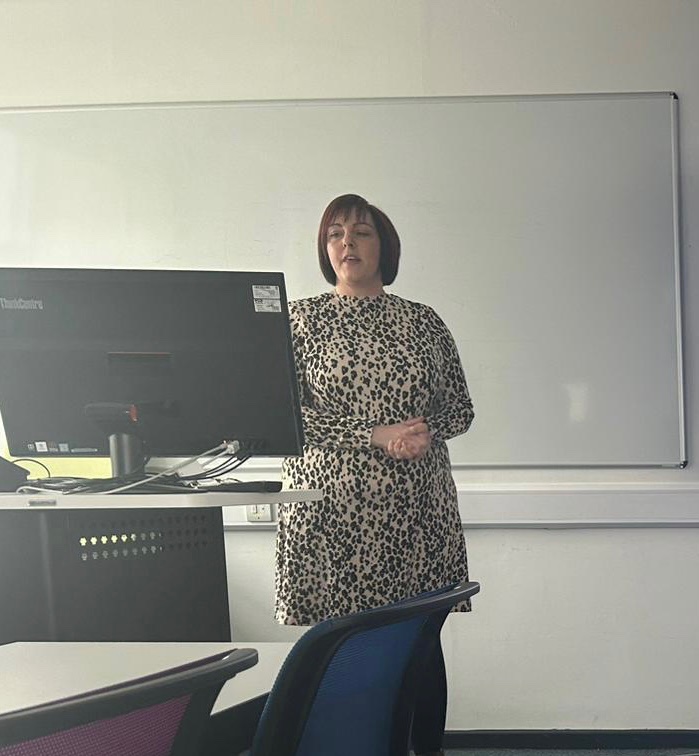 Thanks for inviting <a href="/NViability/">Nottinghamshire Healthcare Tissue Viability Team</a> to present at <a href="/DerbyUni/">University of Derby</a> on the the TV module to deliver training on Advanced Wound Therapies. Well done <a href="/laurie_rebecca/">rebecca laurie</a> 👏👏👏👏 <a href="/NottsHealthcare/">Nottinghamshire Healthcare</a> <a href="/hayley_darn/">Hayley Darn</a>