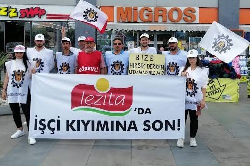 50 Türk işçiyi hukuksuz şekilde işten çıkarıp, yerlerine Hindistan'dan işçi getiren
İlerleyen süreçte 500 Hindistanlı işe alıp Tüm Türkleri işten çıkartmayı planlayan
Türk düşmanı Lezita'yı boykot edelim.

#LezitaBoykot
