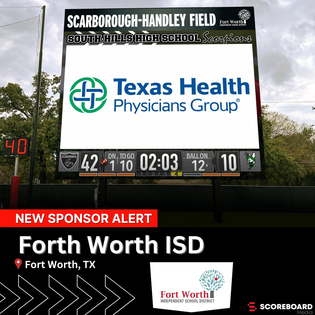 FWISD is thrilled to be working with THPG on its new sponsorship program.  THPG will be seen dozens of times per game by thousands of fans at more than 100 games and events this year!  What a great way to connect with the community!