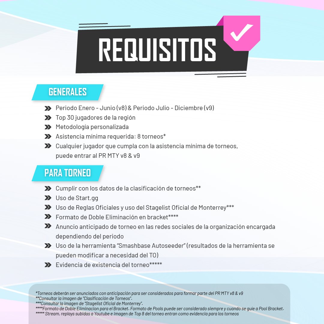 fortune_ferret's tweet photo. Anunciamos oficialmente el ๐ฃ๐ฅ๐ ๐๐ ๐๐ด & ๐๐ต, con periodo de Enero a Junio (Fortune Ferret) y periodo de Julio a Diciembre (Elemental).
Se han realizado multiples cambios:
๐๏ธ Nueva clasifiacion de torneos
๐โ Stagelist Oficial de Monterrey
๐ Nuevos requisitos
#PRMTY โฐ๏ธ https://t.co/9hWu2UsiwR