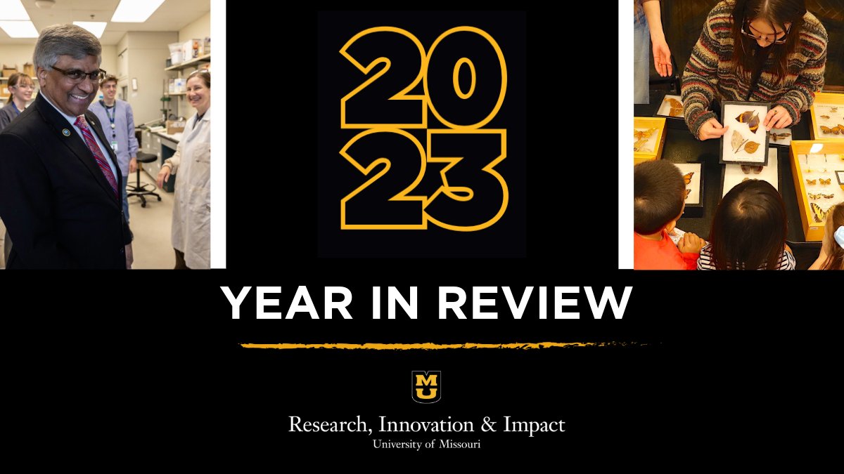 Cancer, cannabis, Kafka or clothing — Mizzou's research and creative achievements cover groundbreaking territory. Read more about a 2023 filled with discovery, innovation and new knowledge, and how Mizzou researchers and scholars are making huge impacts. lnkd.in/em_R6Jij