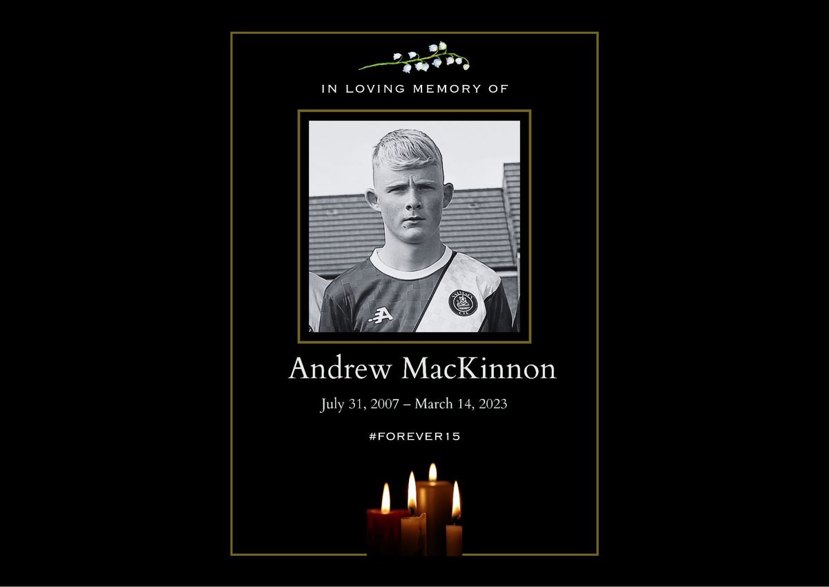 forresterhs's tweet photo. Today we remembered Andrew, 1 year on. We had a lovely memorial in school towards the end of the day, before gathering outside at the newly installed bench, in his memory. RIP Andrew. https://t.co/JAgya1zpQG