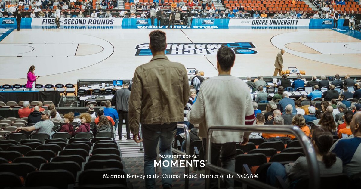 Bracket busted? No biggie! Watch the NCAA® Final Four® IRL. Get closer to the court with tickets to the 2024 NCAA® Men’s and Women’s Basketball Championships. Score your package to the finals: moments.marriottbonvoy.com/en-us/moments/…