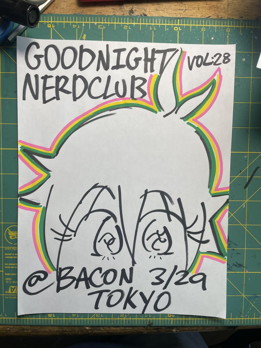 redeadica's tweet photo. Live DJ set
#Nerdclub
Goodnight Vol 28
@ Shin-Okubo bacon
3.29 (Fri)
๐ฏ๐ต๐ฏ๐ต๐ฏ๐ต https://t.co/vJHKF5dG6I
