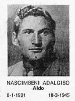 omandante della Brg. “W.Tabacchi” con il nome di battaglia “Aldo”#AdalgisoNascimbeni cadde prigioniero dei nazifascisti durante un rastrellamento a #Sassuolo nel febbraio 1945.Venne assassinato dalle #BrigateNere nella notte tra il 18 e il #19marzo 1945 a #Modena.Aveva 23 anni.