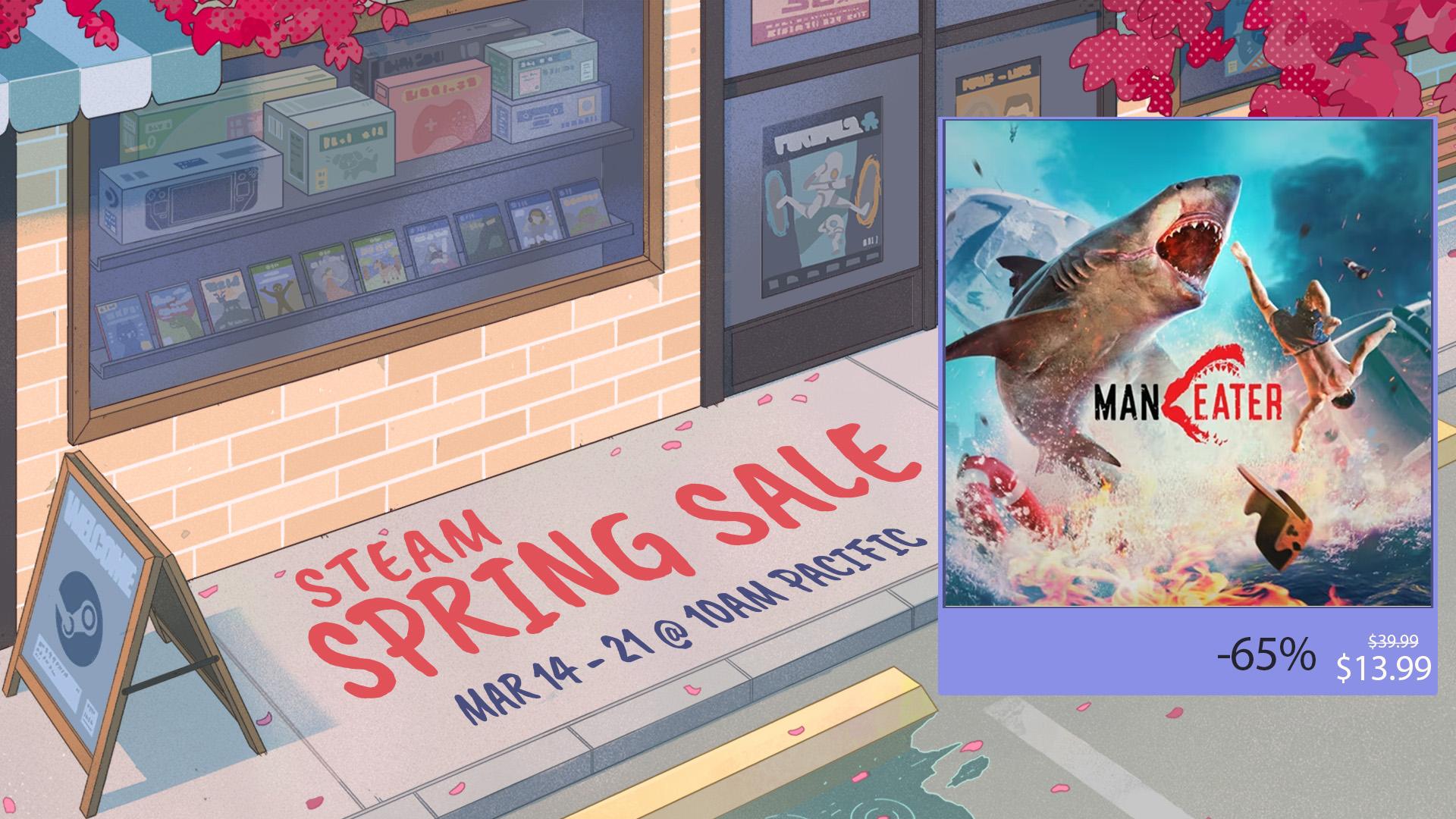 Maneater game xbox store deals