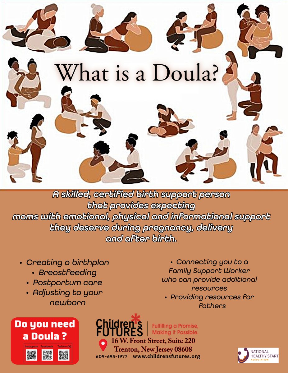 ChildrnsFutures's tweet photo. Call us today to find out more about our Doulas 
609-695-1977 

Visit Us!!! 
16 West Front Street Suite 220 https://t.co/XFFgOY4Vf6