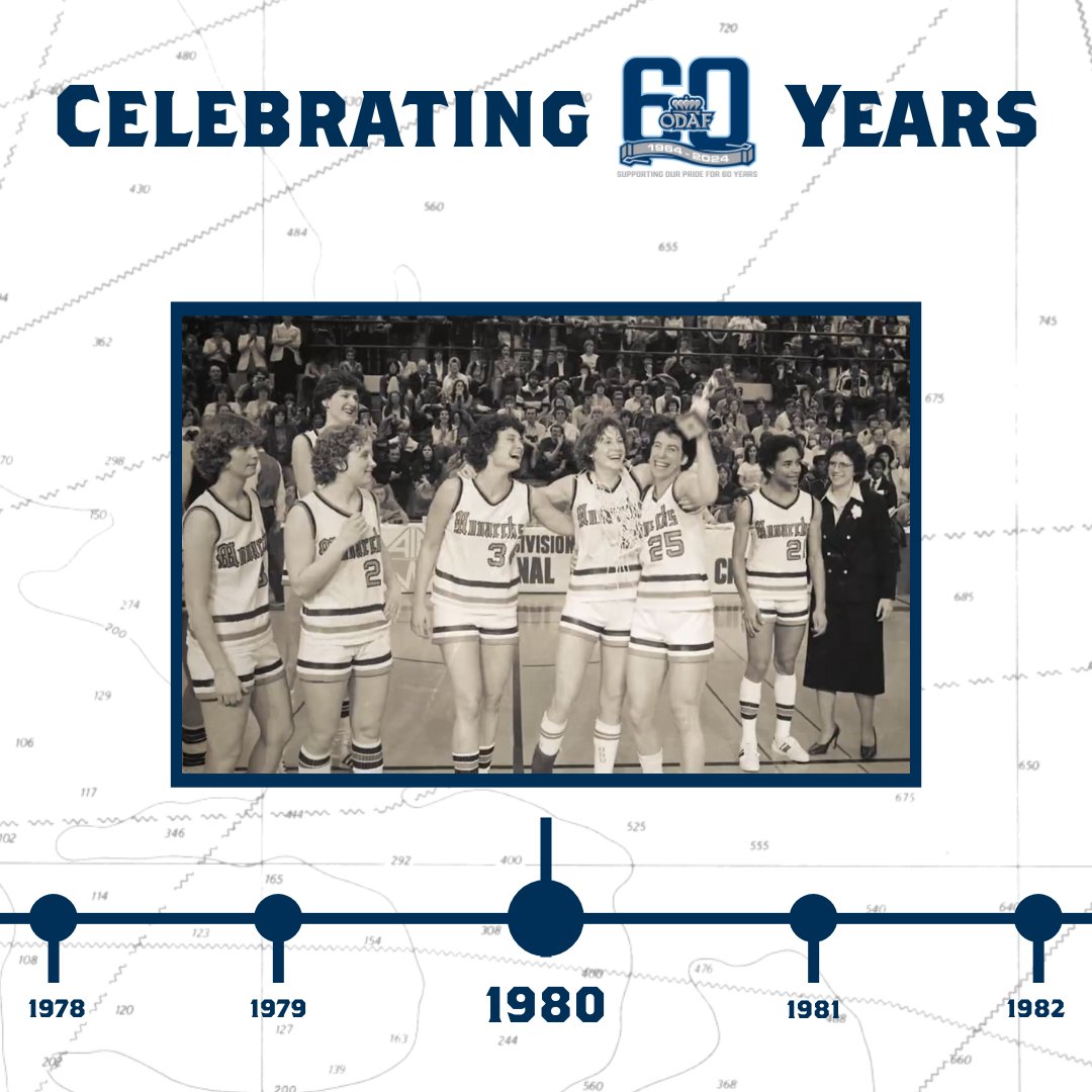 The ODAF's 60 Years of Memories The 1979-1980 ODU Lady Monarchs win their second consecutive AIAW Championship. Head Coach Marianne Stanley led the Lady Monarchs to a 37-1 record along with Monarch greats, Nancy Lieberman and Anne Donovan. #ODUSports | #ReignOn | #Monarchs