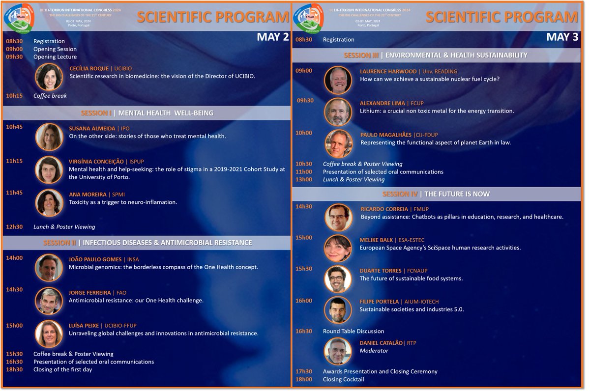 🥁 It is with great pleasure that we announce the program and speakers for the III 1H-TOXRUN International Congress 2024, taking place on May 2nd and 3rd! 📜The program features esteemed speakers from various national and international institutions, WE INVITE EVERYONE TO JOIN US!