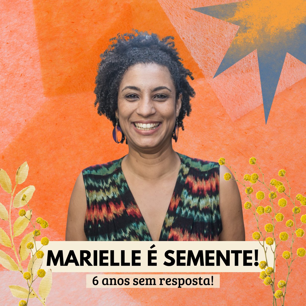 cedecaceara's tweet photo. Já se passaram 6 anos do assassinato de Marielle e de Anderson, e a sociedade brasileira continua sem respostas da justiça. Marielle vive em cada um de nós, e seu legado nos inspira a continuar lutando por justiça social. #JustiçaPorMarielleEAnderson https://t.co/iGAPHnckPA