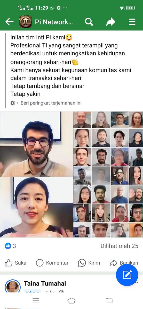 AbdulWa40572599's tweet photo. Beritakan kepada semua orang bahwa komunitas kami mendukung untuk menuju ekosistem kejayaan dunia Era baru.yg negatif bukan rejeki nya..yg positif berbahagialah..
#supportgcv #opemminet #coreteam #pinetwork https://t.co/XEsBlMEdpN