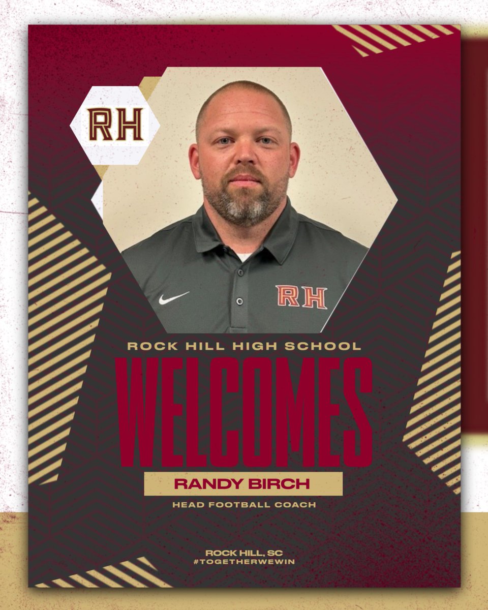 Bearcat Nation, Let's give a warm welcome to our new Head Football Coach, Randy Birch! #togetherwewin