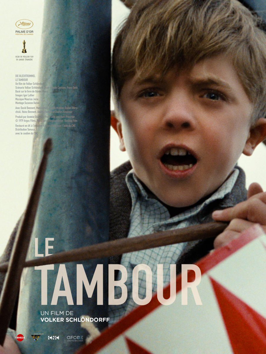 GregoryMarouze's tweet photo. Le mardi 26 mars à 18h30 au @megaramaarras, j’aurai le plaisir d’animer la Class’ Ciné, consacrée au cinéaste #VolkerSchlöndorff et à son film #LETAMBOUR, Palme d’or à Cannes en 1979 et Oscar du meilleur film international 1980. @ArrasFilmFestiv #UPTA @Tamasadistrib https://t.co/h7gotyXgwW