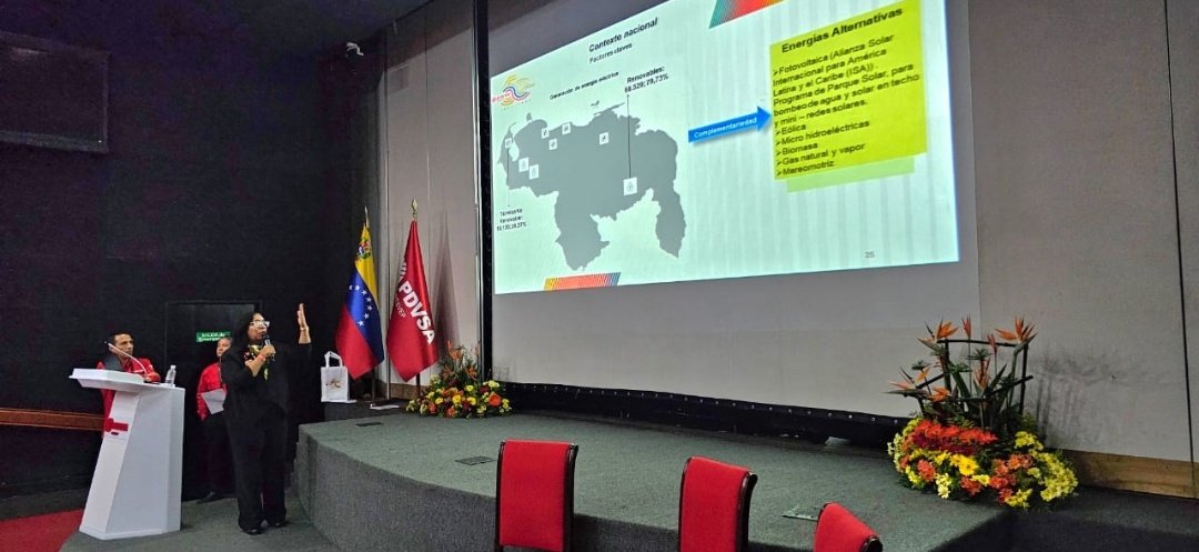 daex_ve's tweet photo. #14Mar|| El GD Jesús Carrera, Director General asistió con el Equipo de trabajo de la Dir. de Químicos, Explosivos y Energía Atómica de la #DAEX, al Seminario “Realidades y retos de la transición energética en Venezuela 2024”, en el marco del 50° Aniversario de @PDVSAIntevep https://t.co/iasTzjNk1c