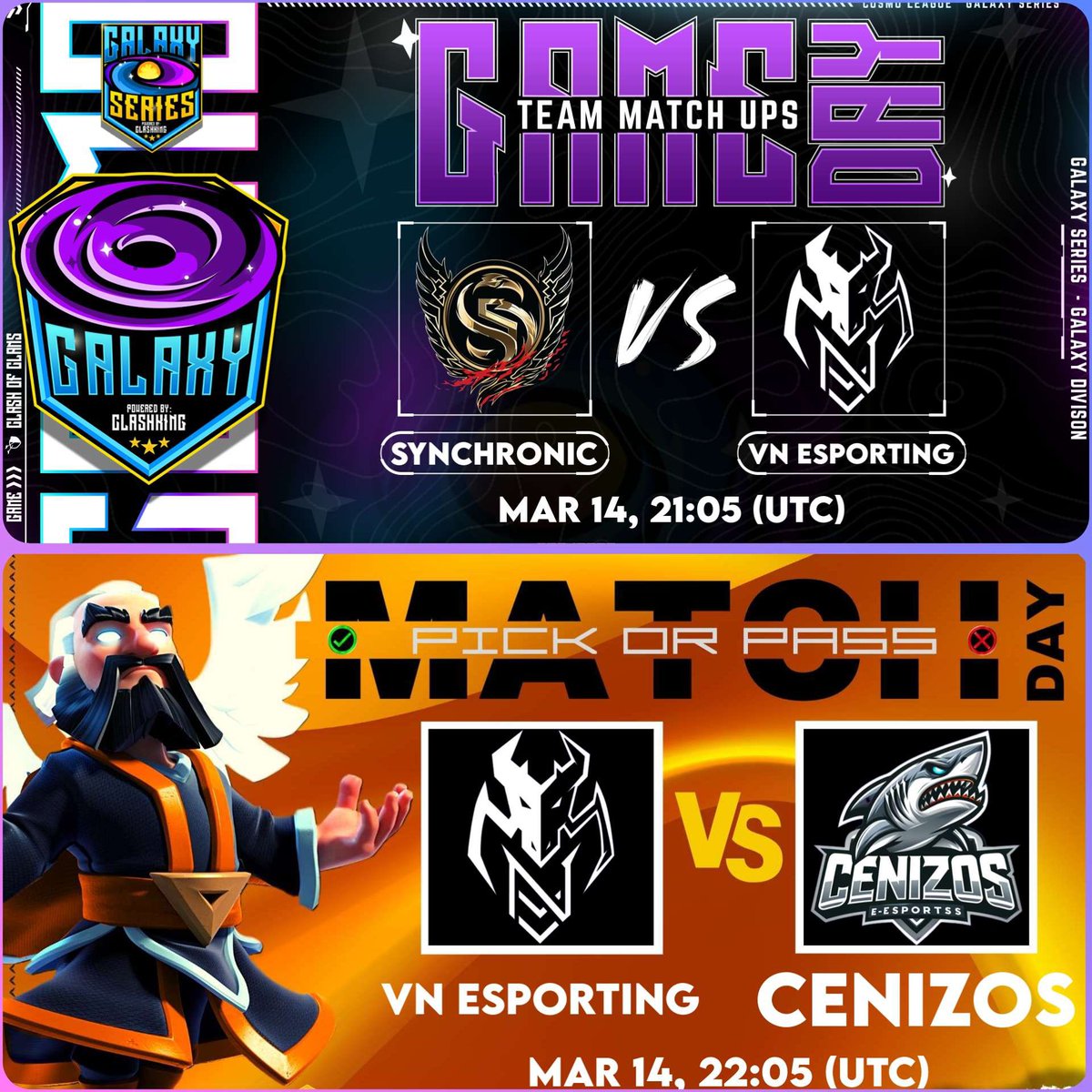 Style_coc's tweet photo. J U E V E S ! π₯³
Segundo Directo del DΓa, doble guerra con los chicos de @VNesportingCOC ! β€οΈ
π @Cosmo_League
π @Synchroniic
π #PickOrPass
π @cenizosesports
22:00πͺπΈ 18:00π¦π· 15:00π²π½
π₯οΈ https://t.co/1tsBS7OeVq https://t.co/8YUjsvohKa