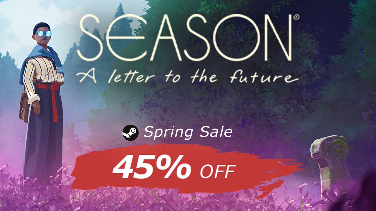 What better way to step into springtime than with a lovely bike ride through the countryside! 🌷 SEASON: A letter to the future is on sale now during the @steam Spring sale. Enjoy! ☺️ #tbt #PlaySeason #indiegame steamcommunity.com/app/695330