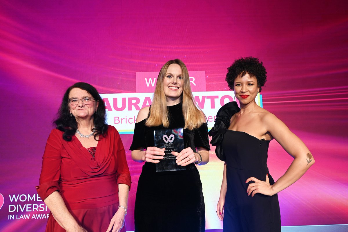 Laura Newton wins at the @WDLAwards 2024: brickcourt.co.uk/news/detail/la…