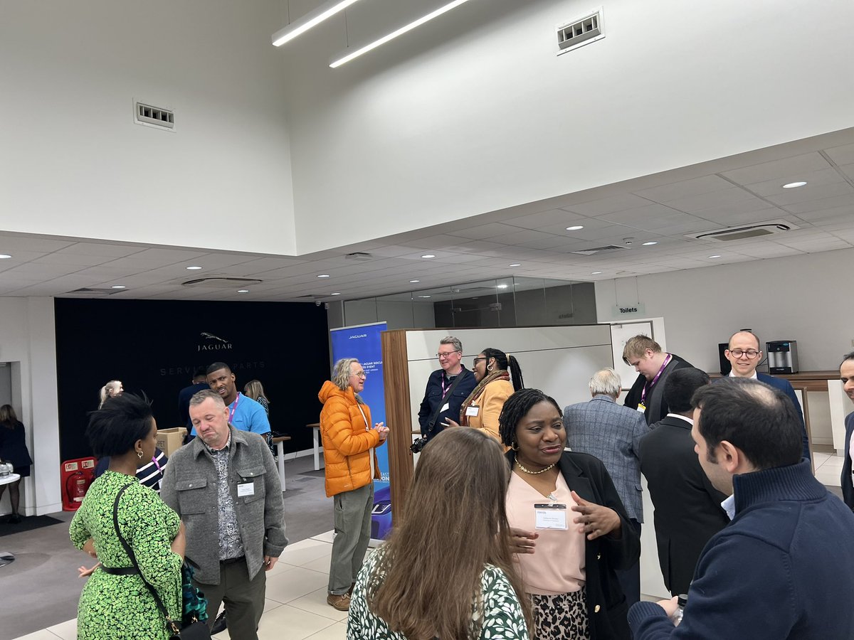 NeilCoates4's tweet image. Good to be out networking for @SELondonChamber at the Bexley Group 1 automotive event. Listening to the panel about banking, investments and supporting SMEs and to see how @LSEColleges can support with #skills and #recruitment
