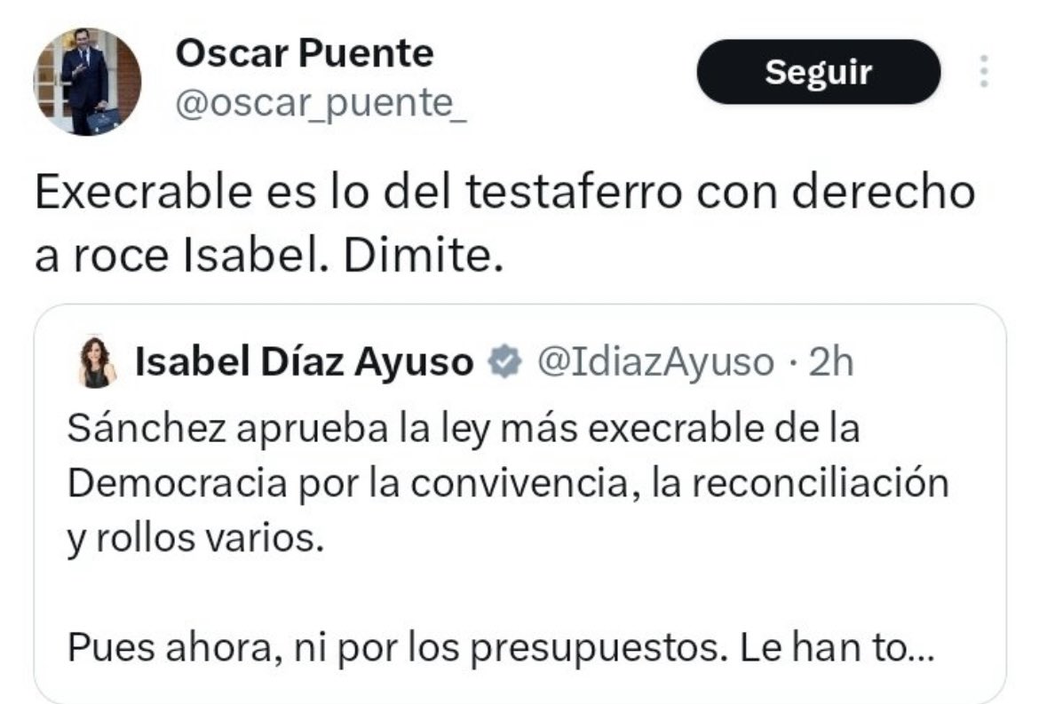Absolutamente repugnante. 

No es la primera vez que este Ministro de Pedro Sánchez hace comentarios machistas, denigrantes e irrespetuosos hacia las mujeres. 

Este gobierno NO es feminista ni representa a las mujeres 

Mi apoyo a <a href="/IdiazAyuso/">Isabel Díaz Ayuso</a> 

Si Sánchez no lo cesa,piensa igual