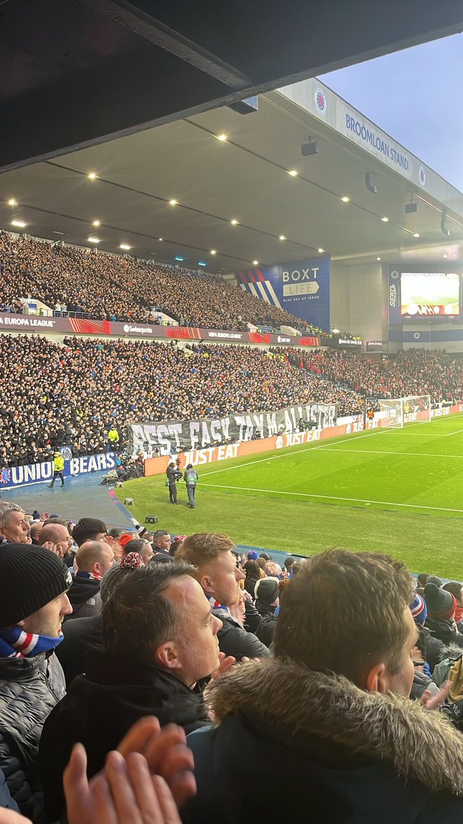 Ibrox. Union Bears. Thank you🇬🇧👏🏻