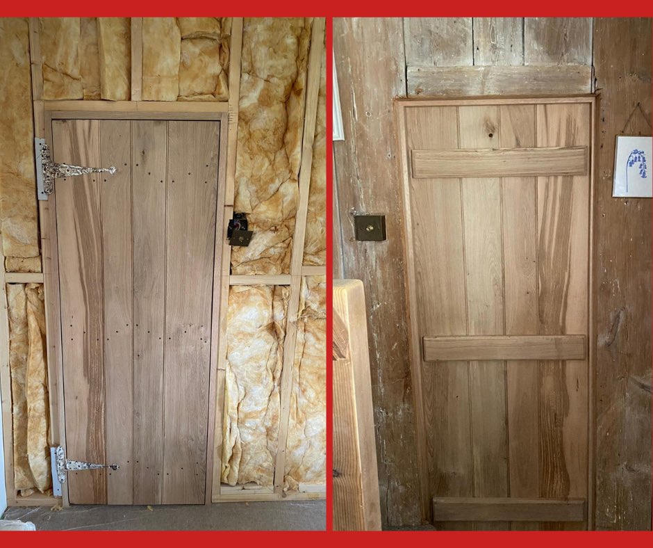 BILtd_'s tweet image. A few small home improvements this week on one of our favorite clients in their period property. 🏡

New hand made oak reclaimed door from our longstanding supplier @womacks 🚪🤝

#teambawburgh #attentiontodetails #periodproperties #bawburghinstallations #homeimprovement #norwich