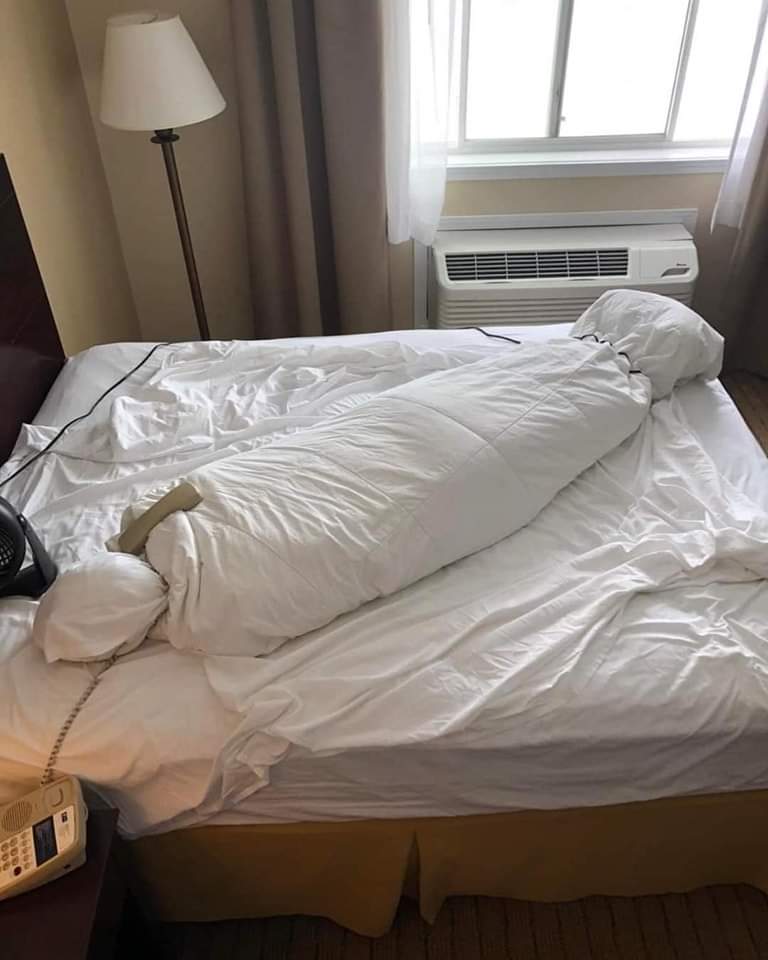 This year I'm going to try and leave all my AirBNB and Hotels just like this.