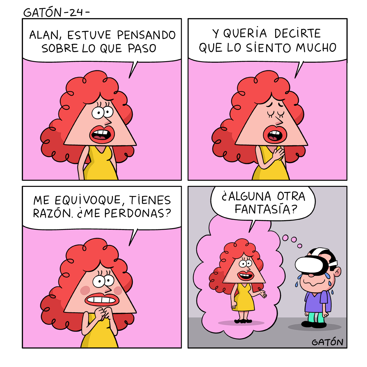 📷
Descubre la viñeta secreta en Patreon 📷
Suscríbete patreon.com/gaton/
#humor #meme #comic #peliroja #vr
