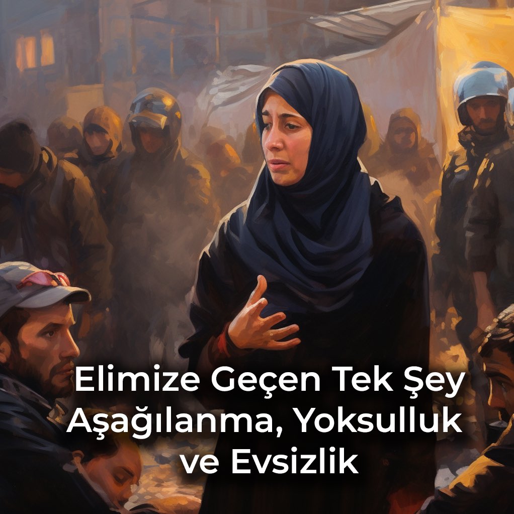 || Yeni Yazı “Bunca yıldan sonra elimize geçen tek şey aşağılanma, yoksulluk ve evsizlik oldu.” Suriyeli Nidal, mülteci olmanın olağan zorluklarına tüm hayatlarını alt üst eden hatalı hukuki işlemlerin ve ciddi hastalıkların eklenmesiyle yaşadıklarını anlatıyor. 🔗…