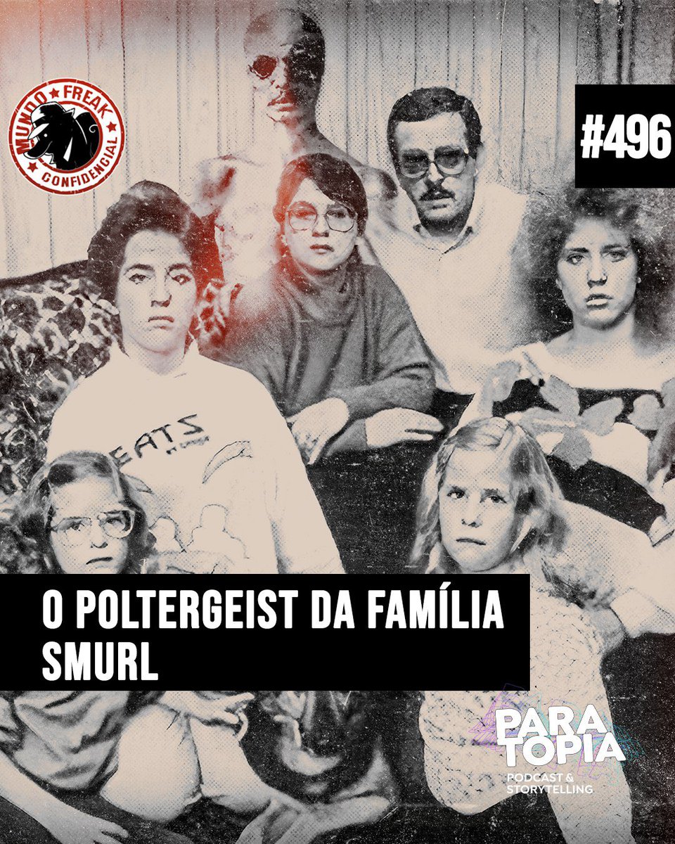 Mundo_Freak's tweet photo. Longos dias e belas noites, pessoal! 
Passando aqui pra avisar que saiu mais um MFC, com o tema O Poltergeist da Família Smurl

https://t.co/xPc5HBqin2 https://t.co/OVK0X7oEEl