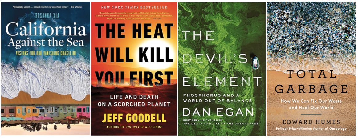 One of my favorite recent books is 'California Against the Sea' by @RosannaXia. So I'm excited to team up with her April 20 @latimesfob with @Sammy_Roth, @danpatrickegan and @jeffgoodell to discuss 'Climate Change Isn't Fiction.' Tickets here: events.latimes.com/festivalofbook…