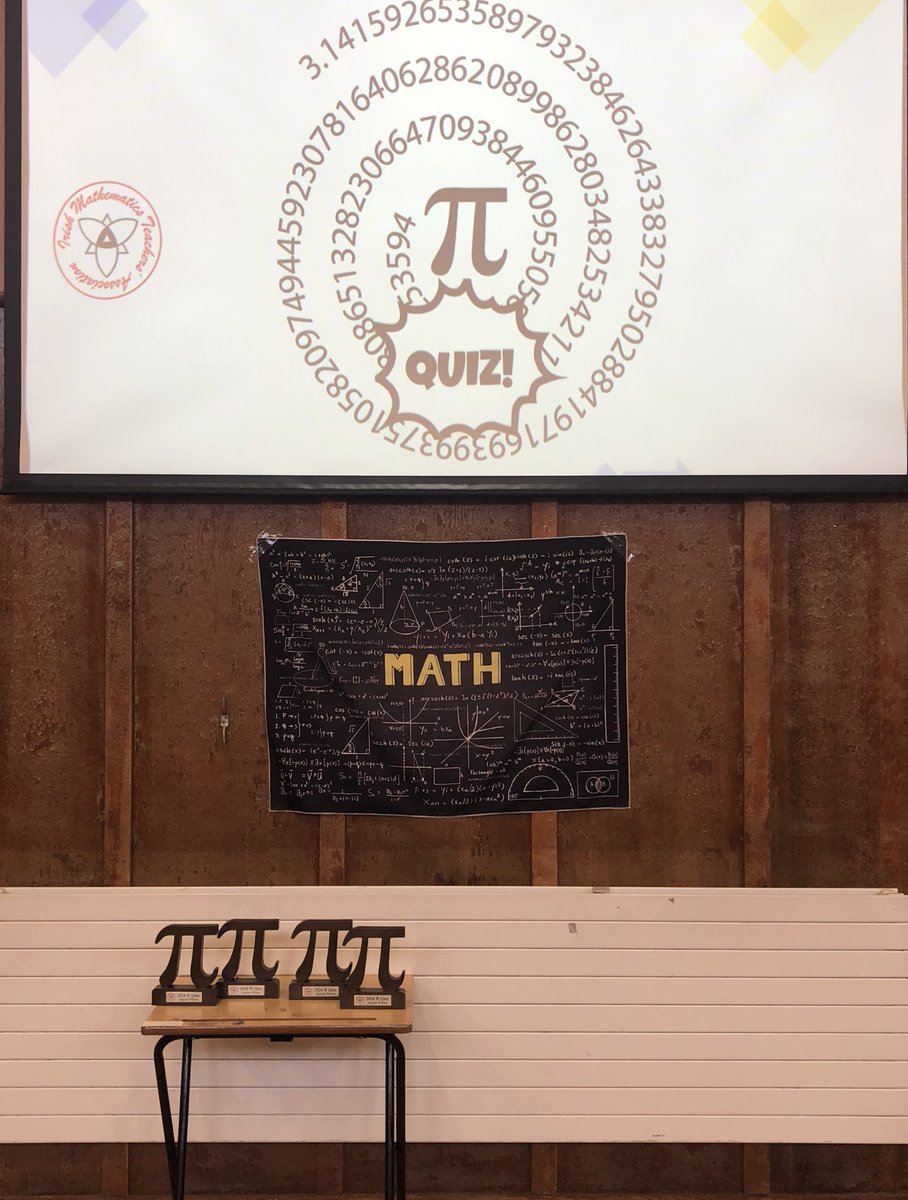 Delighted to host @imtanational #PiQuiz today on #PiDay2024. 24 teams of 3rd years. Well done to our winners @ColnaCoiribe #MathsQuiz @lecheiletrust1