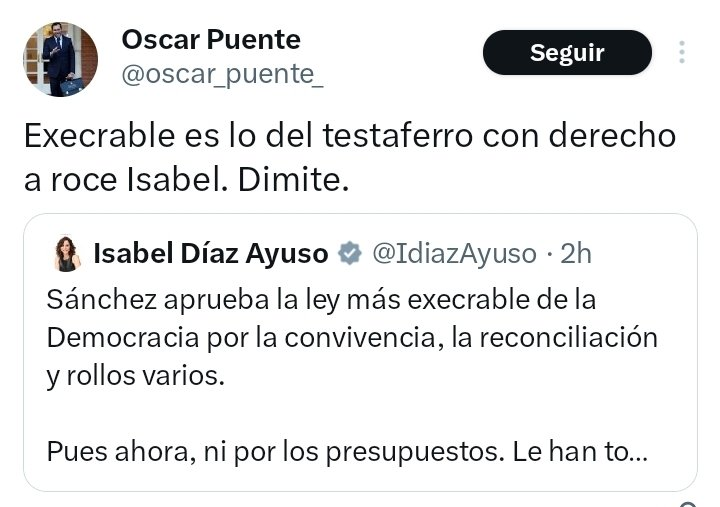 Si le dices a un extranjero que el autor de este tuit es un ministro de España no te cree. Hace falta ser un orangután machista y barriobajero para escribir algo así. Qué vergüenza! Si Sánchez conociera la decencia le destituiría esta misma tarde