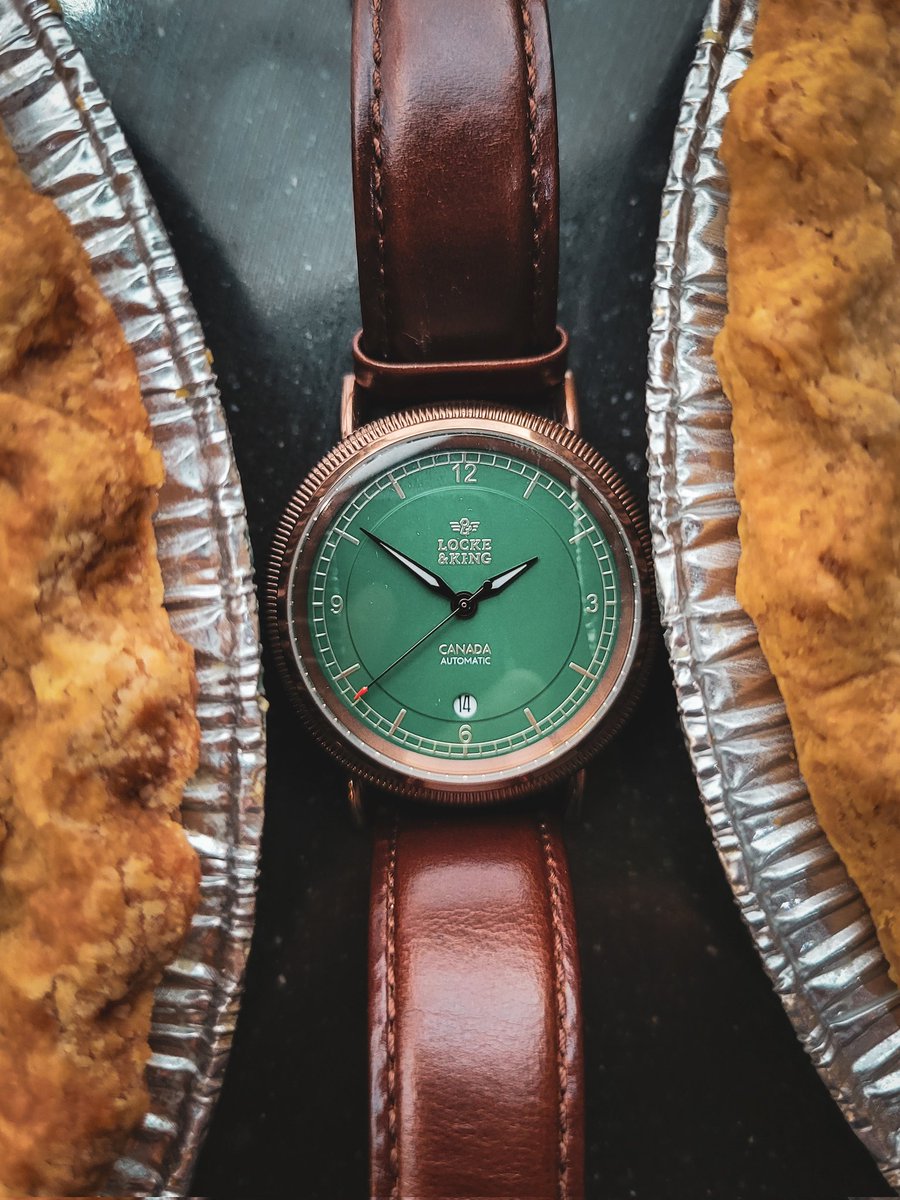 Much like pie, our ruggedly-elegant automatic watches serve up all kinds of delicious flavours for you. 

Roll up your sleeves for the James collection today. 

lockeandking.ca 
Born in Hamilton, Canada.
Make Your Own Time
#HamOnt