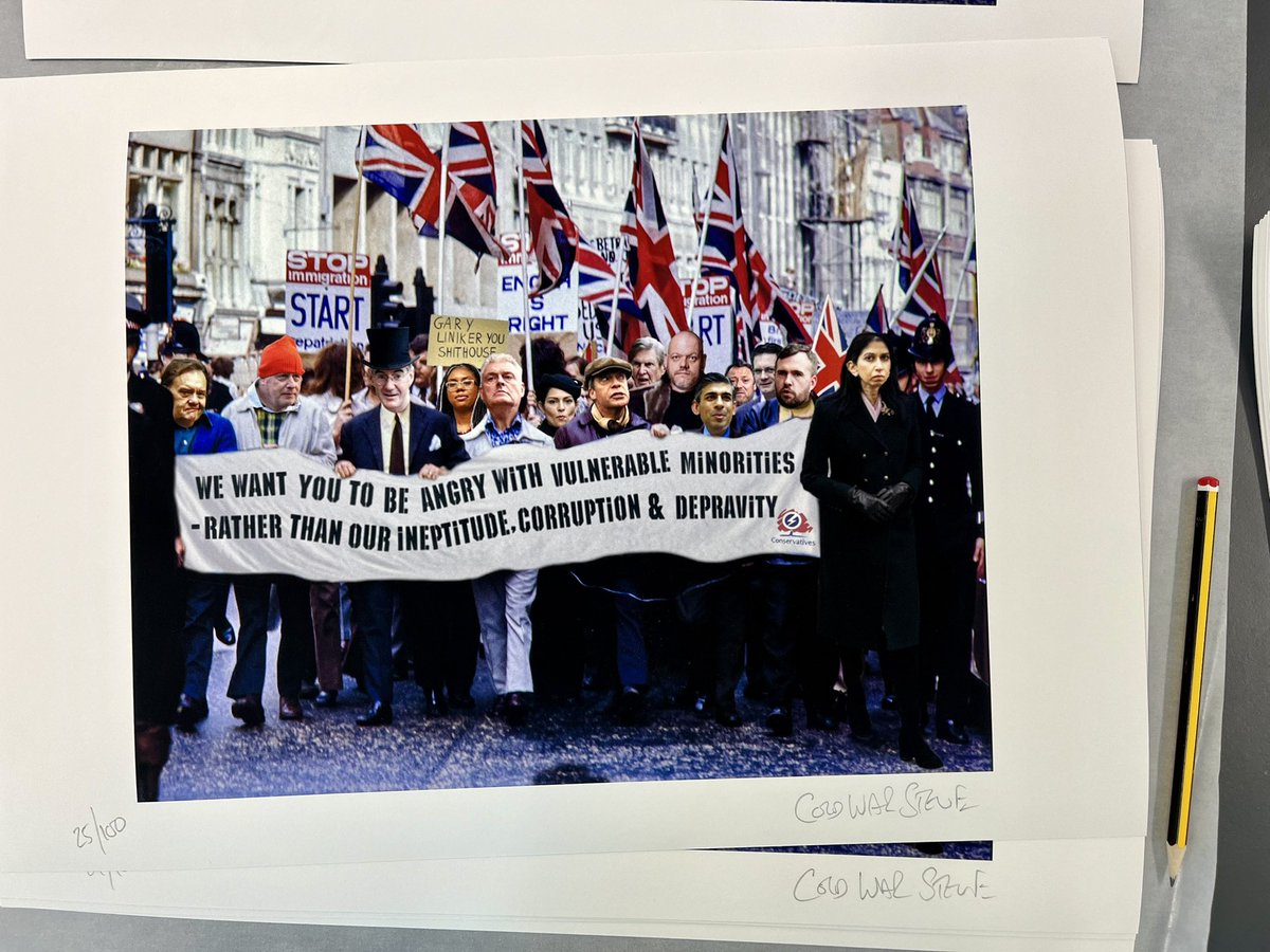 Cold War Steve (@coldwarsteve) on Twitter photo Signed, stamped and numbered these exquisitely poignant, limited edition art prints today! Thanks to everyone who’s ordered one - they are now being shipped out. 
There’s still a few available to buy. on shoplink below👇👇👇
coldwarsteve.bigcartel.com/category/ltd-e… Signed, stamped and numbered these exquisitely poignant, limited edition art prints today! Thanks to everyone who’s ordered one - they are now being shipped out. 
There’s still a few available to buy. on shoplink below👇👇👇
coldwarsteve.bigcartel.com/category/ltd-e…