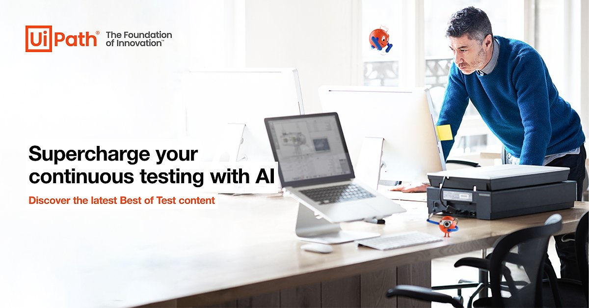 Unlock the latest roundup of continuous #testing content from UiPath and accelerate your testing strategy with the power of #AI. Get instant access today: spr.ly/6014kpbOE