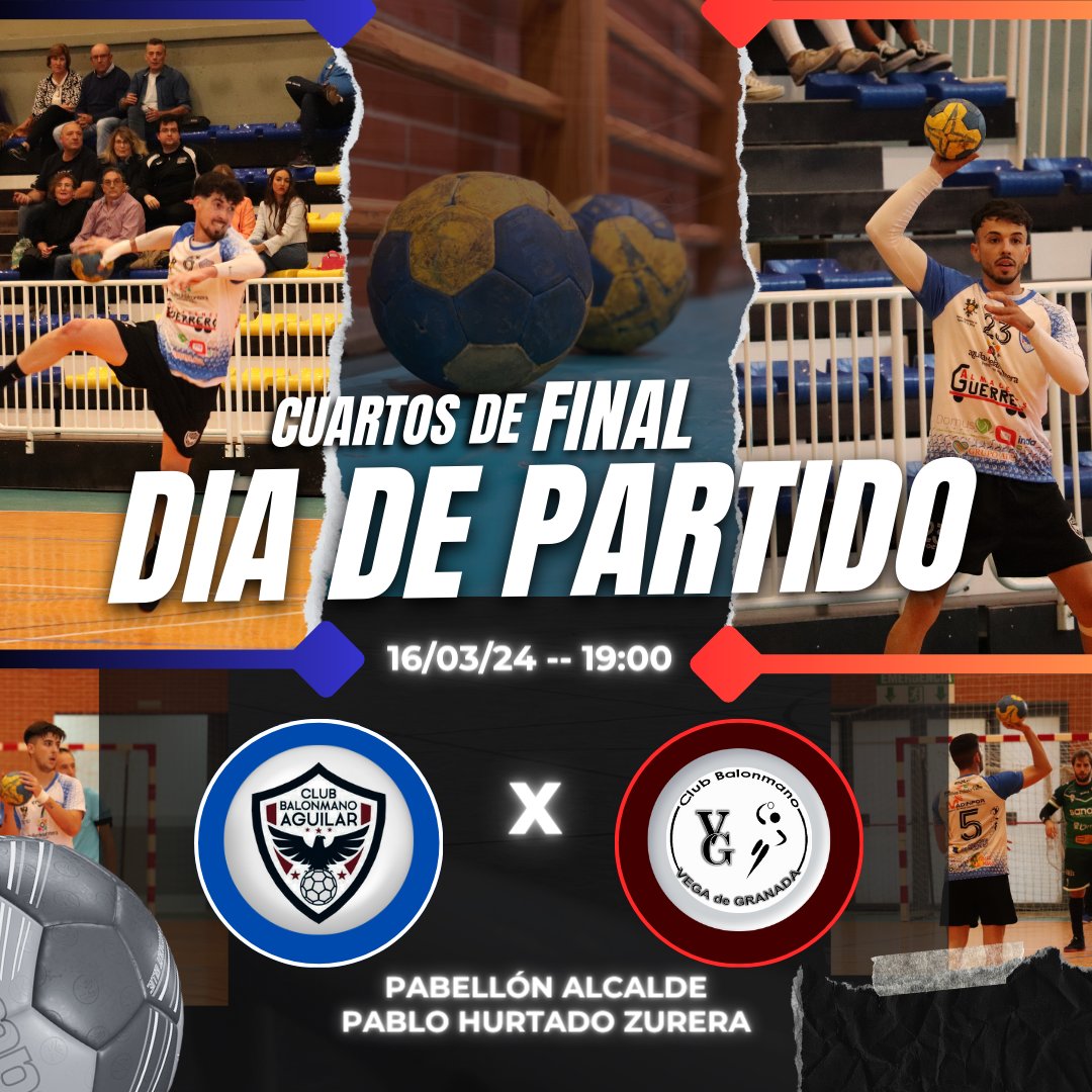 ❗CUARTOS DE FINAL❗

Tenemos cuartos de final a la vuelta de la esquina, este fin de semana tenemos la ida!!!

Queremos el apoyo máximo de nuestra afición para darle el último aliento al equipo!!!

📆:16/03/24
🕜:19:00

A por todas equipo!!!💙🤍