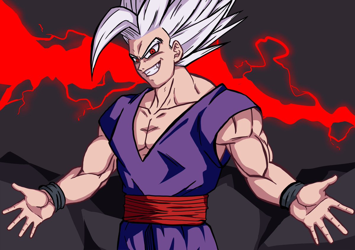 drawing_potatoe's tweet photo. THE BEAST
#dbz #gohan #beast https://t.co/isRPY77JOp