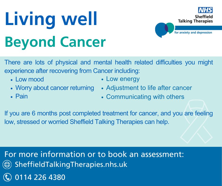 Sheffield Talking Therapies have support available, including a free mindfulness for health course starting  Thursday 4 April at 10am.

Patient feedback 👇
“Well paced, right level of information, friendly and supportive. It has definitely been helpful.”

sheffieldtalkingtherapies.nhs.uk/courses/mindfu…