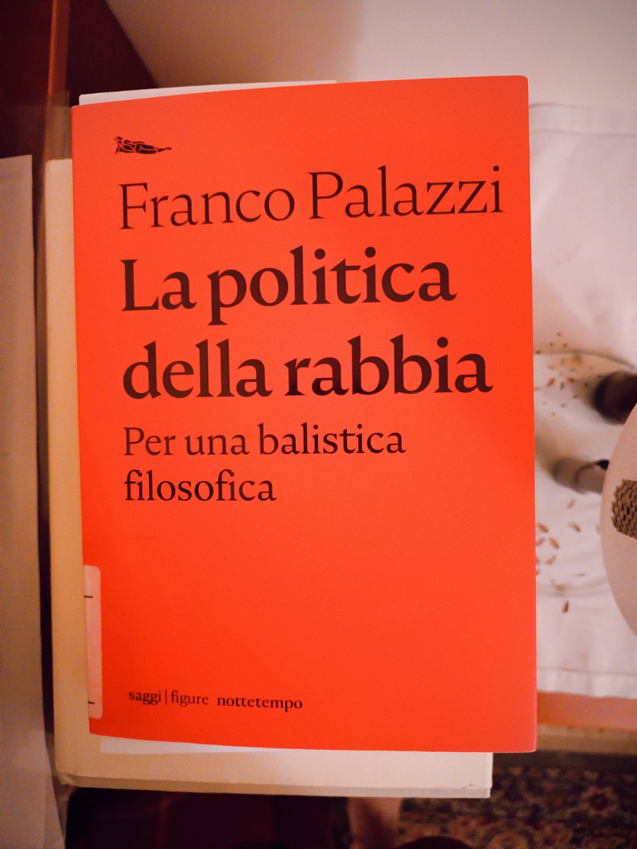 ToninelliClara's tweet photo. Non di sola narrativa vive l'uomo -

🔸F. PALAZZI, La politica della rabbia, Nottetempo 2021

#nonficion
#saggistica
#relazionedelsingoloconlasocietà https://t.co/N4ySllWnWu