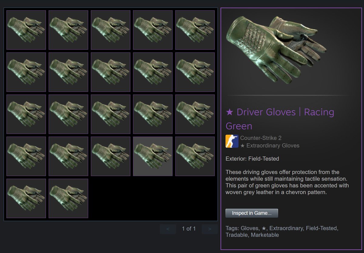 Giving away a pair of these ★ Driver Gloves | Racing Green FT. Retweet to enter. I will roll a winner in 24 hours.