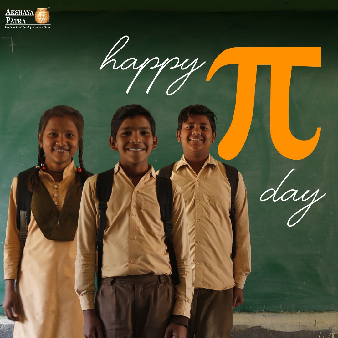🥧 Happy Pi Day! 🥧 

Dive into the infinite world of mathematics with us as we celebrate the magic of Pi and the endless possibilities it holds for shaping young minds! 🌟 

Let's fuel the dreams of tomorrow with education and nourishment, just like Pi's never-ending digits! 📚