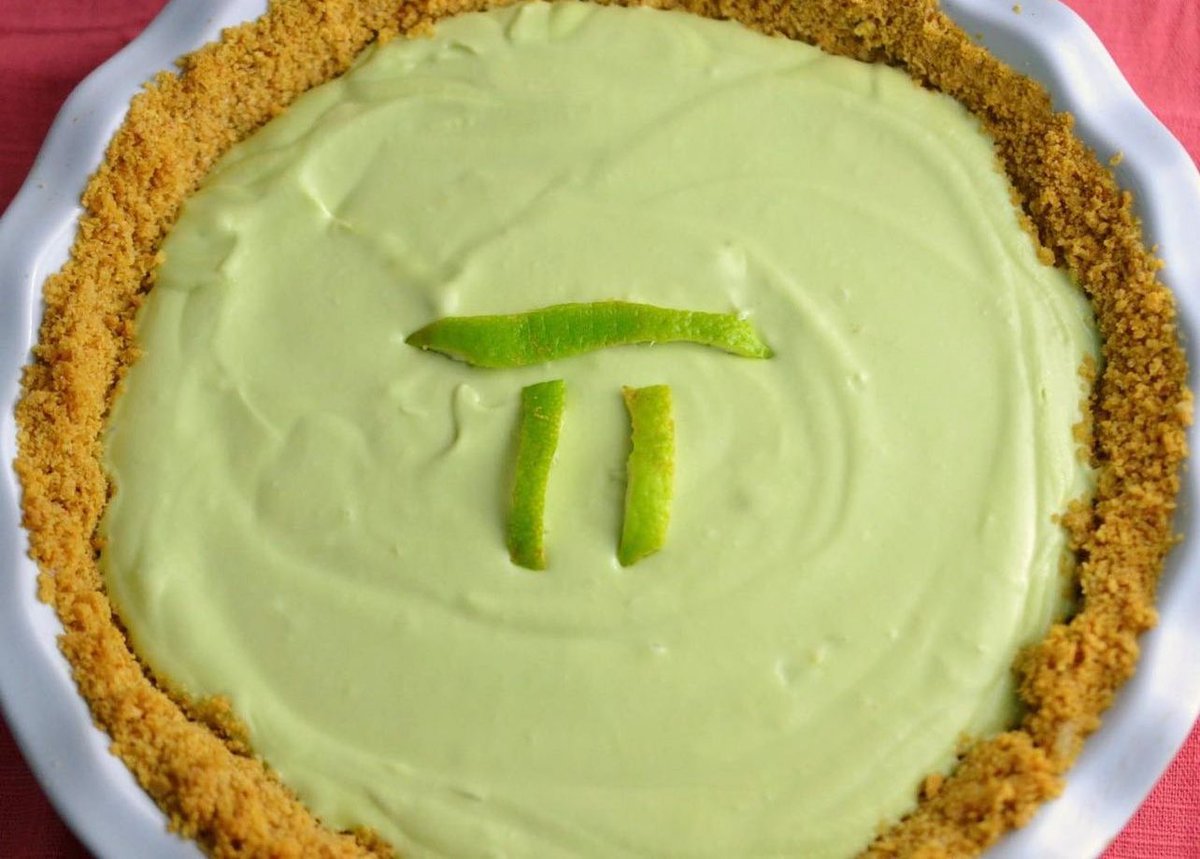 Hooray for #PiDay! Here’s an avocado / key lime pie to help you celebrate: jollytomato.com/avocado-key-li…