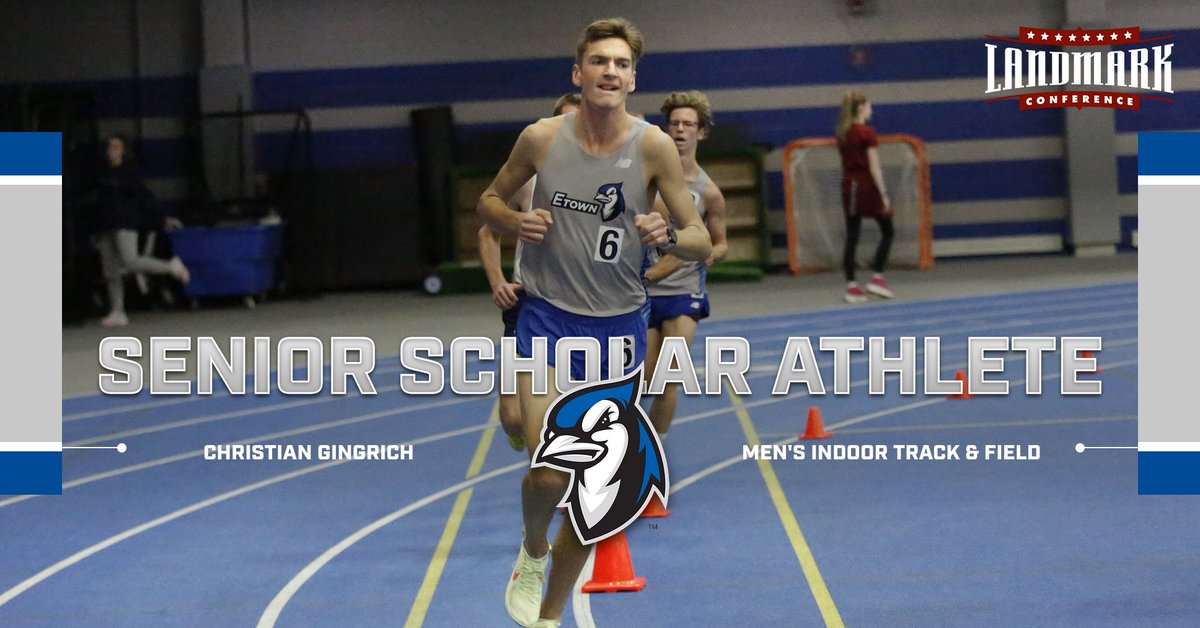 EtownBlueJays's tweet photo. T&F | That's @LandmarkConf Men's Indoor T&F Senior Scholar Athlete No. 4⃣ for @BlueJaysXCTF! Christian Gingrich is the latest to earn the honor for #ECTF! Congrats, Christian! #FlyWithUs
LINK: https://t.co/Z34FOuc390 https://t.co/E89VZlWXci