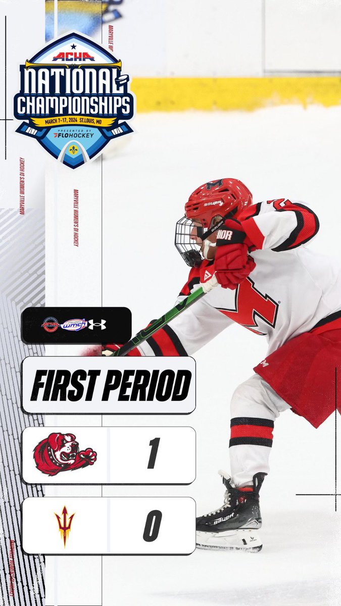 Dawgs lead the sun devils 1-0 after one